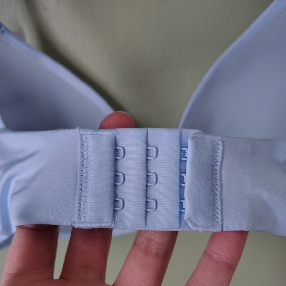 *NWT* Joyspun Women's Size 36B Light Blue Smoothing Wing Scoop Neck Bra - Picture 5 of 8